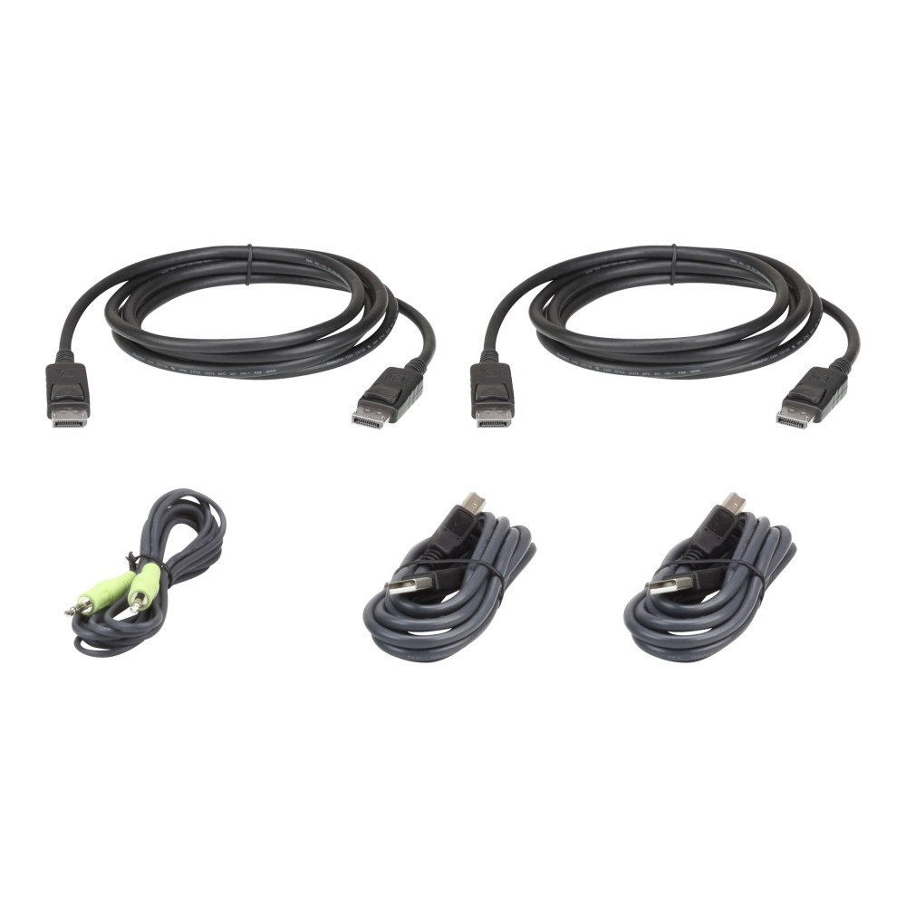 ATEN Technology ATEN 2L-7D03UDPX5 - kabelsats för tangentbord/video/mus - TAA-kompatibel