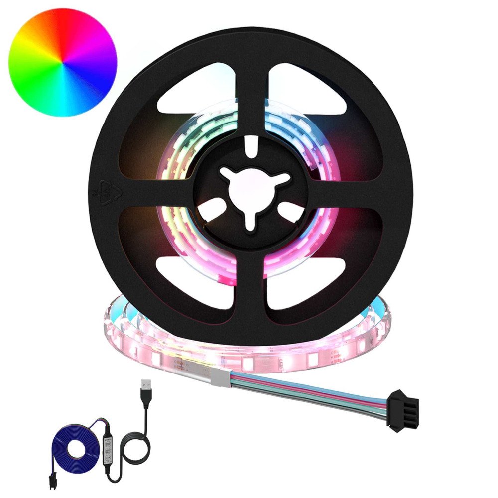 vidaXL LED Band 12 pcs Svart och Transparent 350 mm Koppar och plast