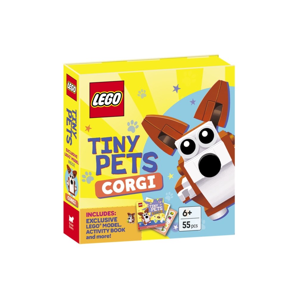 Michael O'Mara Books Ltd LEGO® Books. Tiny Pets: Corgi (with exclusive corgi mini-build, paper crafts, stickers and activity book) (inbunden, eng...
