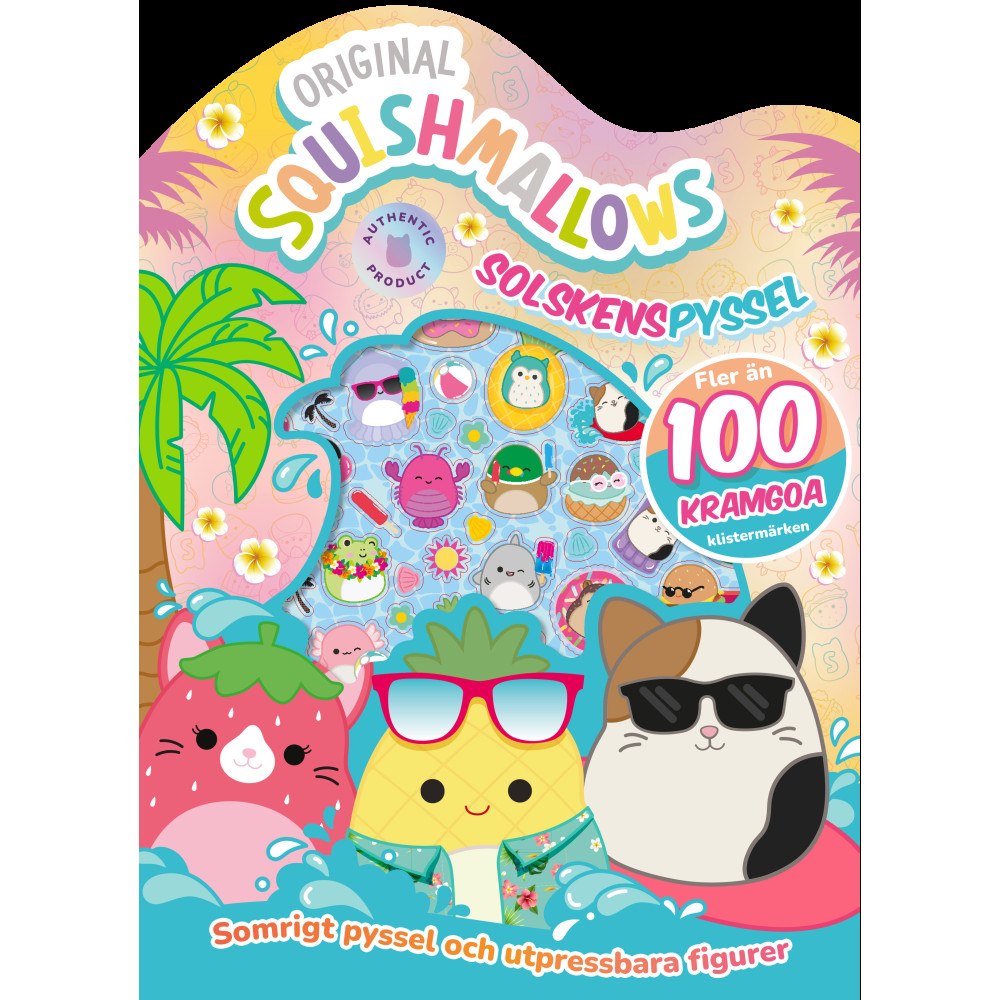 Tukan Förlag Squishmallows. Solskenspyssel (häftad)