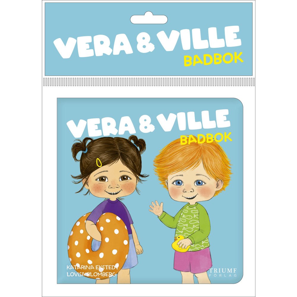Katarina Ekstedt Vera och Ville badbok (bok, board book)