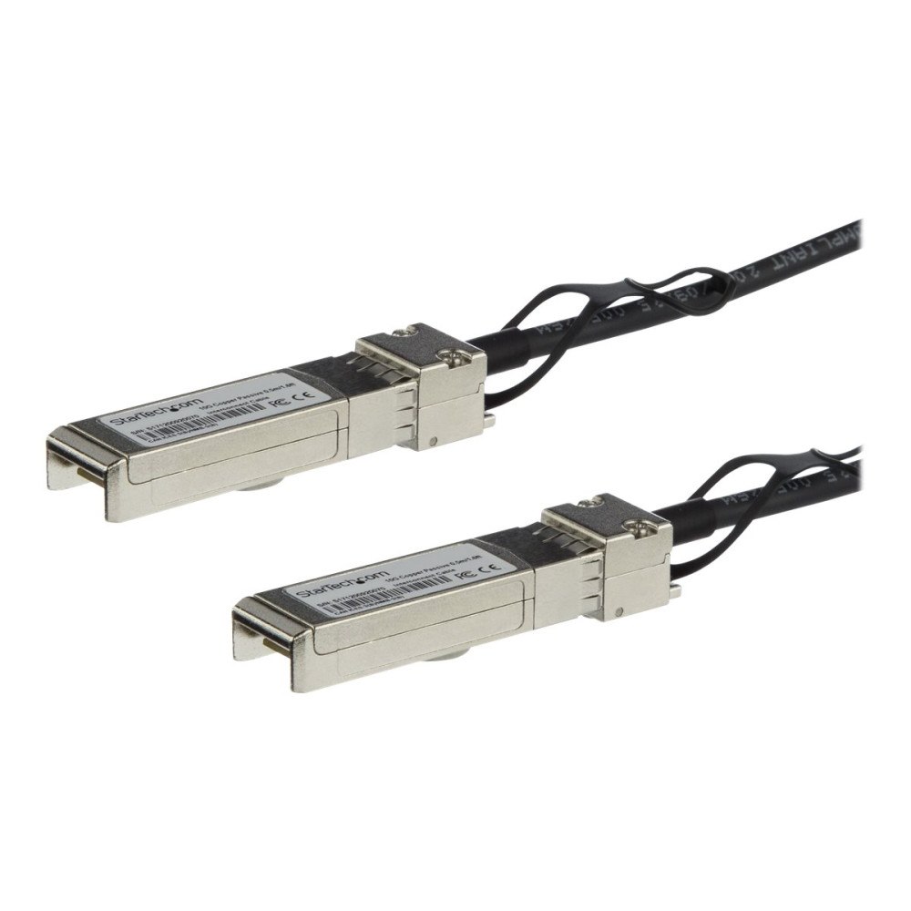 StarTech.com StarTech.com Cisco SFP-H10GB-CU0-5M Compatible 0.5m 10G SFP+ to SFP+ Direct Attach Cable Twinax, 10GbE SFP+ Copper DAC 1...