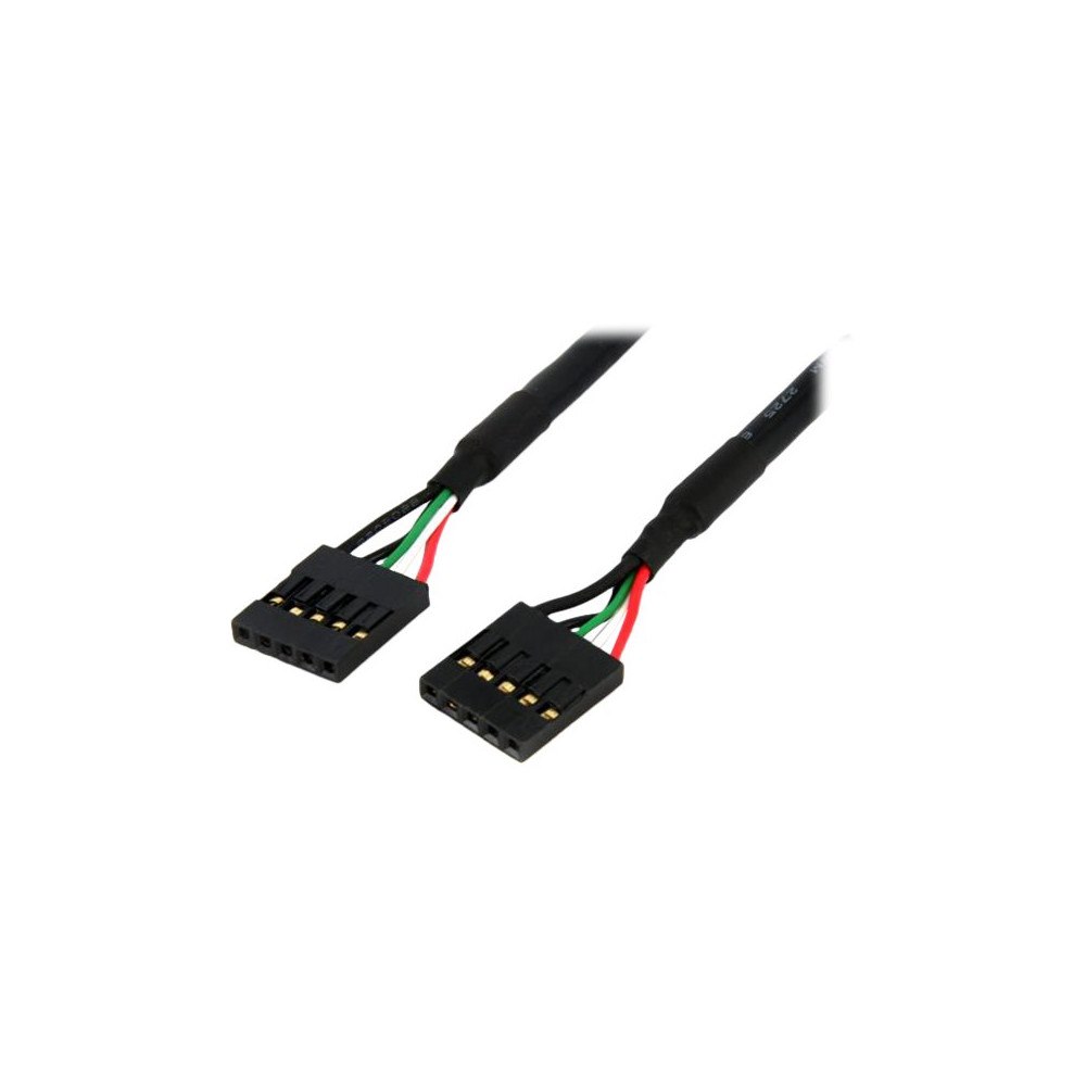 StarTech.com StarTech.com 5 Pin USB 2.0 Header - 18 in USB IDC Motherboard Header Cable - F/F (USBINT5PIN) - USB-kabel - 5-stifts IDC...