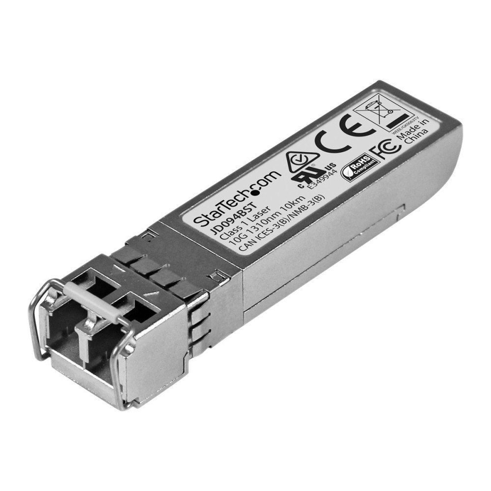 StarTech.com Startech HPE JD094B Compatible SFP+ Module, 10GBASE-LR, 10GbE Single Mode (SMF) Fiber Optic Transceiver, 10GE Gigabit Et...