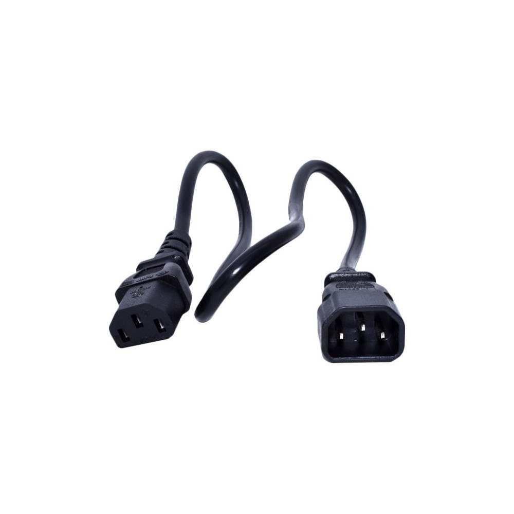 Zebra Technologies Zebra - strömkabel - power IEC 60320 C13 till IEC 60320 C14 - 50 cm