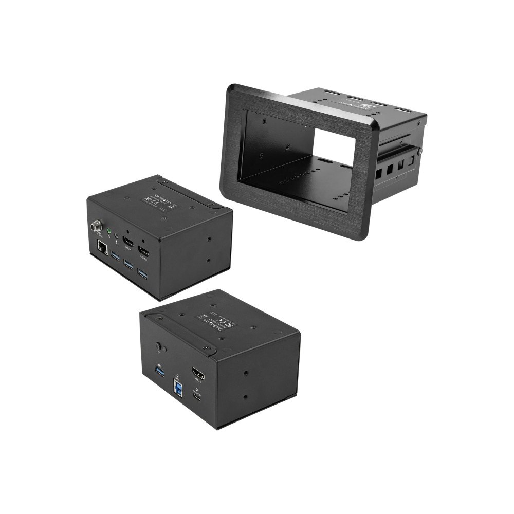 StarTech.com StarTech.com Anslutningsbox för konferensbord med dockning för bärbar dator - dockningsstation - USB-C / USB 3.0 - HDMI...
