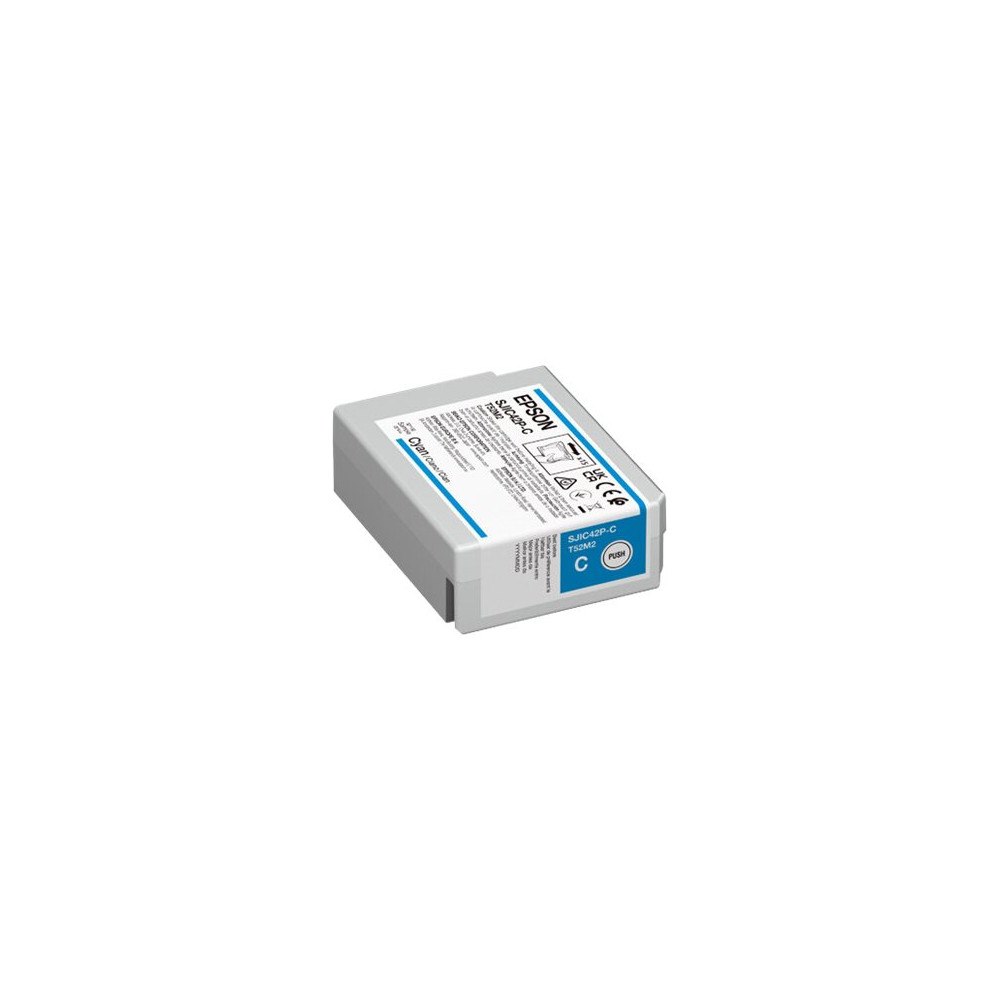 EPSON Epson SJIC42P-C - cyan - original - bläckpatron