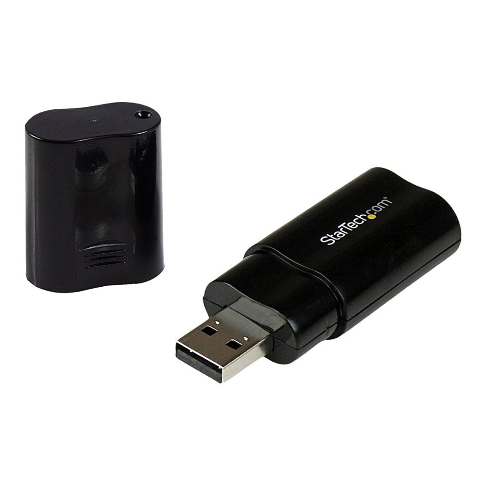 StarTech.com StarTech.com Externt ljudkort, USB stereo-audio-adapter - ljudkort - USB 2.0