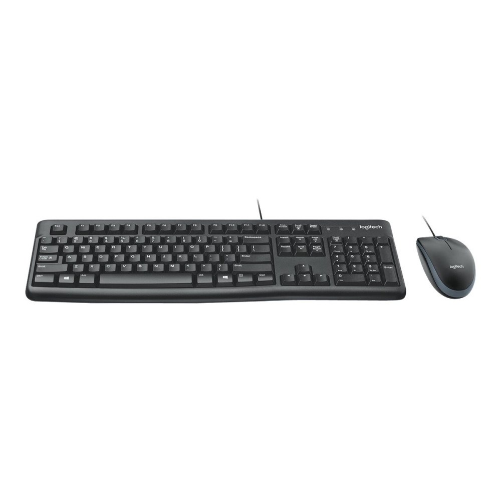 Logitech Logitech Desktop MK120 - sats med tangentbord och mus - ungerska Inmatningsenhet
