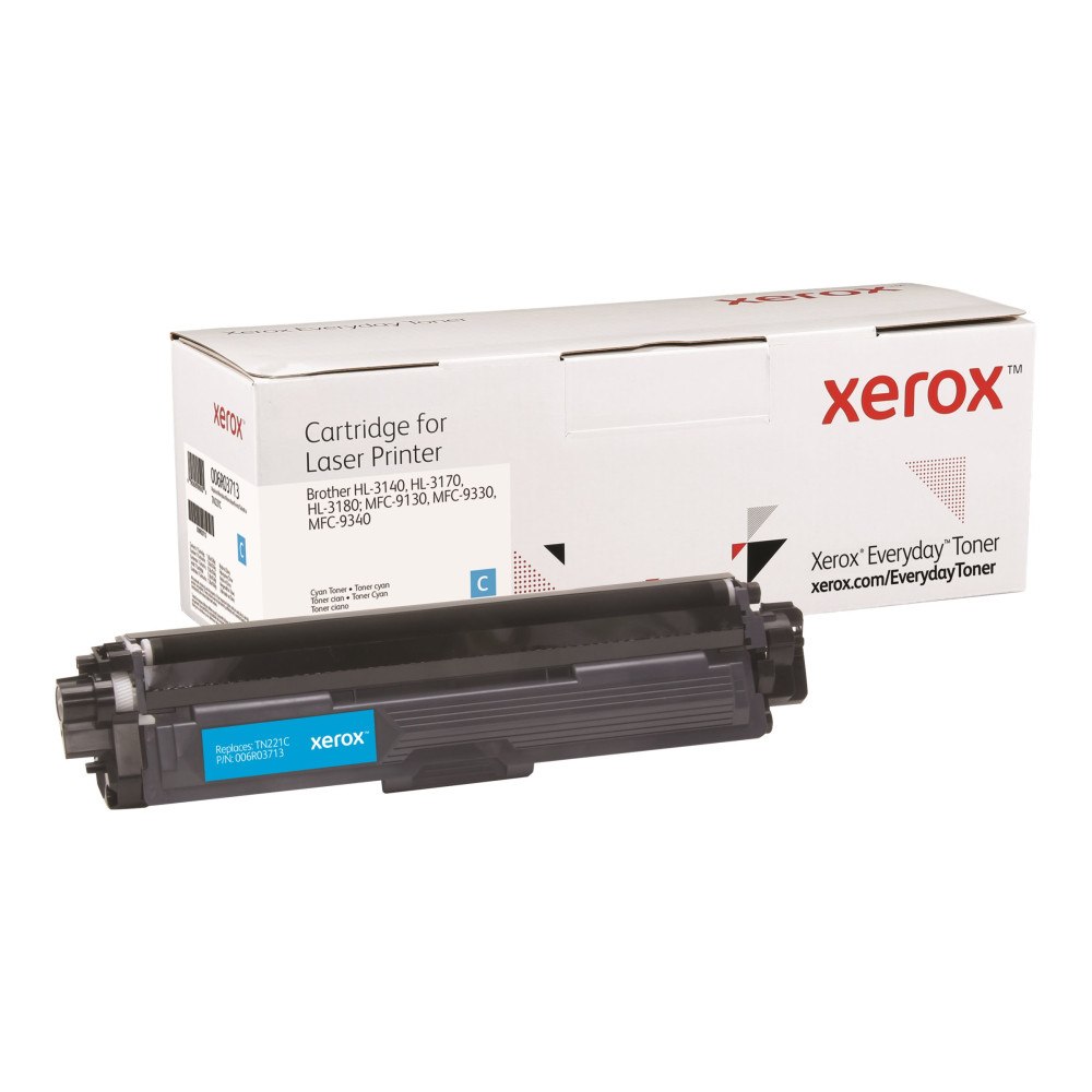 XEROX Everyday - cyan - kompatibel - tonerkassett (alternativ för: Brother TN221C)