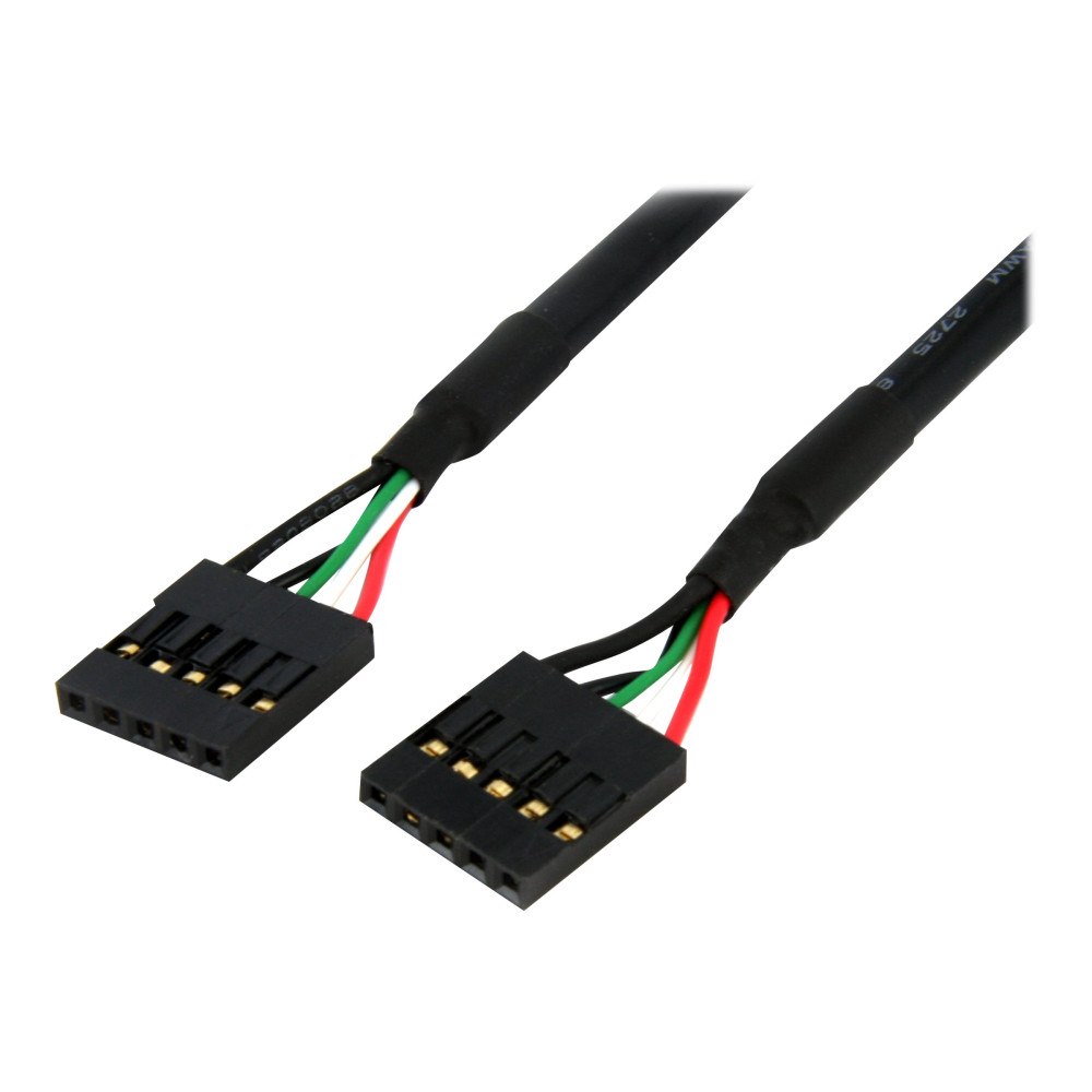 StarTech.com StarTech.com 24in Internal 5 pin USB IDC Motherboard Header Cable F/F - USB cable - 5 pin IDC (F) to 5 pin IDC (F) - USB...