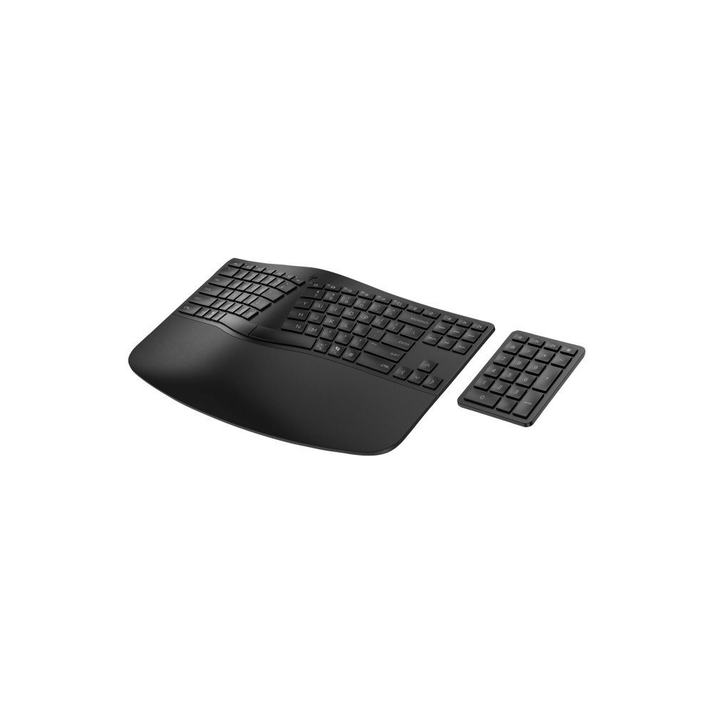 Hewlett-Packard HP 965 - sats med tangentbord och tangentsats - kompakt storlek, 2-zonslayout, separat knappsats, lågprofilstangenter, f...