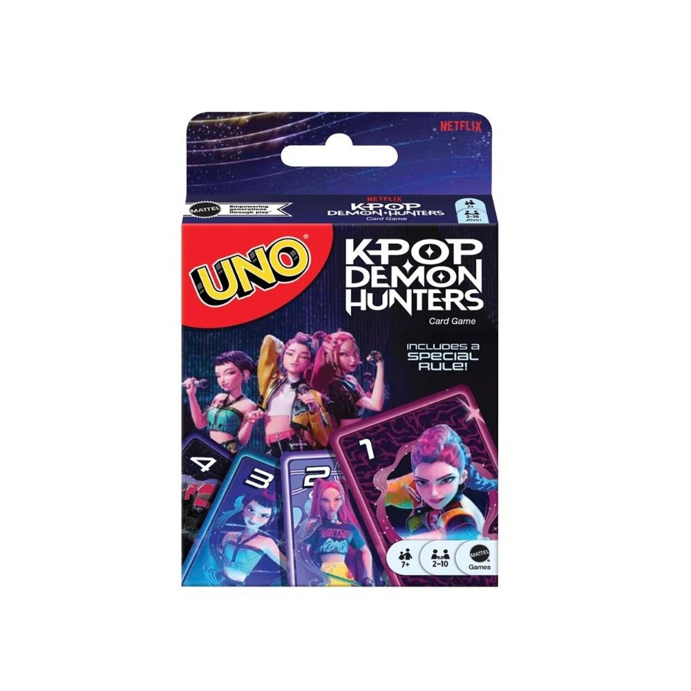 MATTEL UNO KPop Demon Hunters