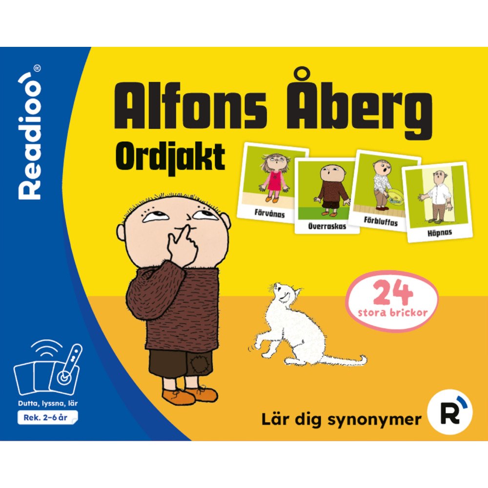Ny värld förlag/ Readioo AB Alfons Åberg: Ordjakt — Readioo