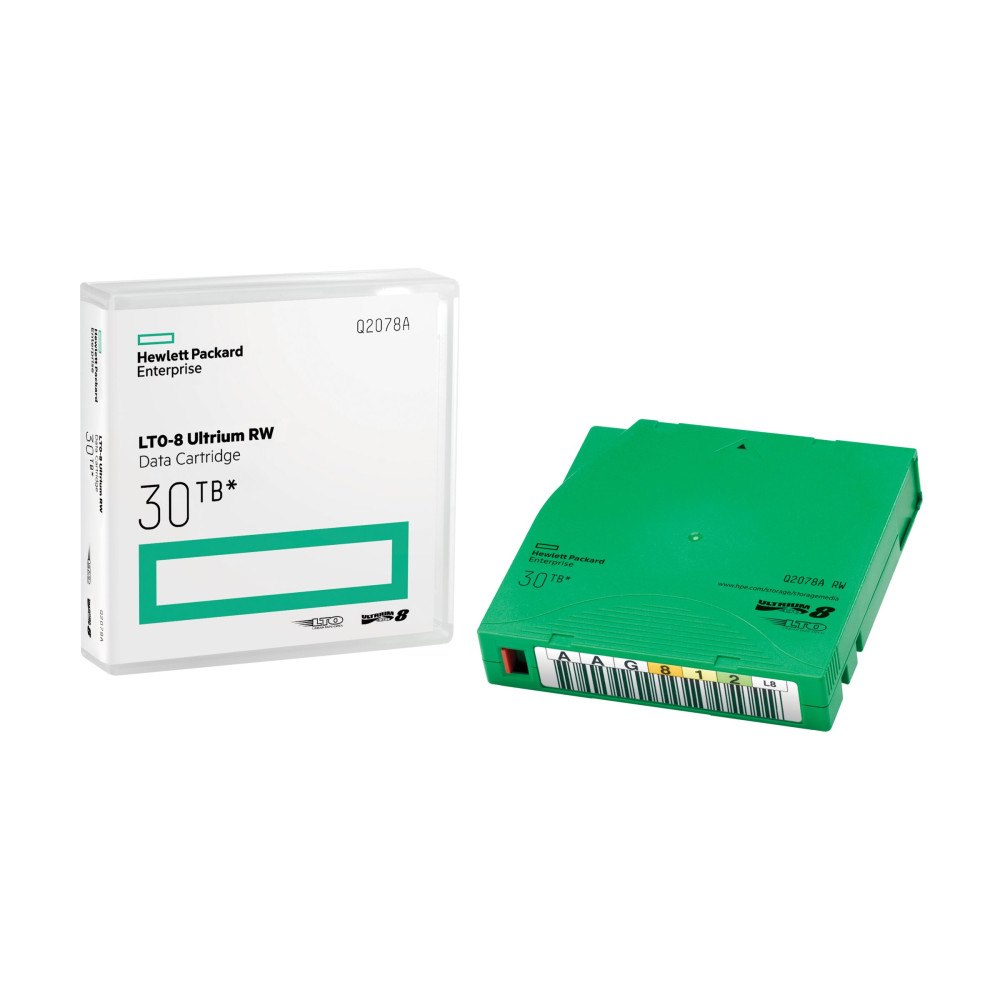 Hewlett Packard Enterprise HPE Non Custom Labeled Library Pack - kassettmagasin för lagringsbibliotek