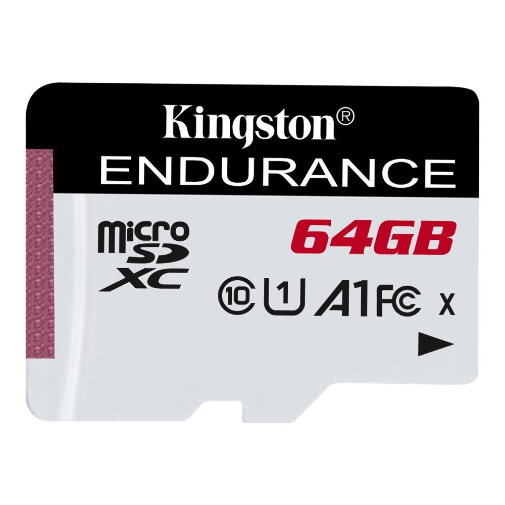 Kingston Kingston High Endurance - flash-minneskort - 64 GB - mikroSDXC UHS-I