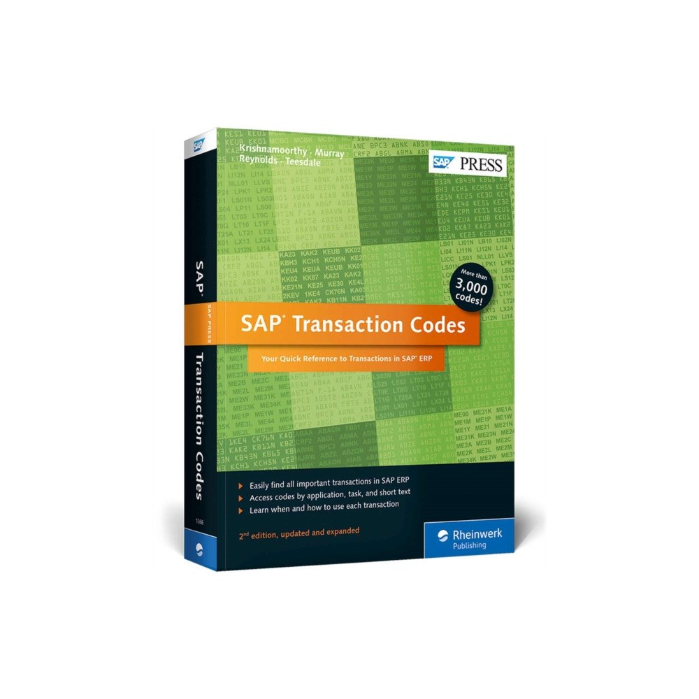 SAP Press SAP Transaction Codes (häftad, eng)