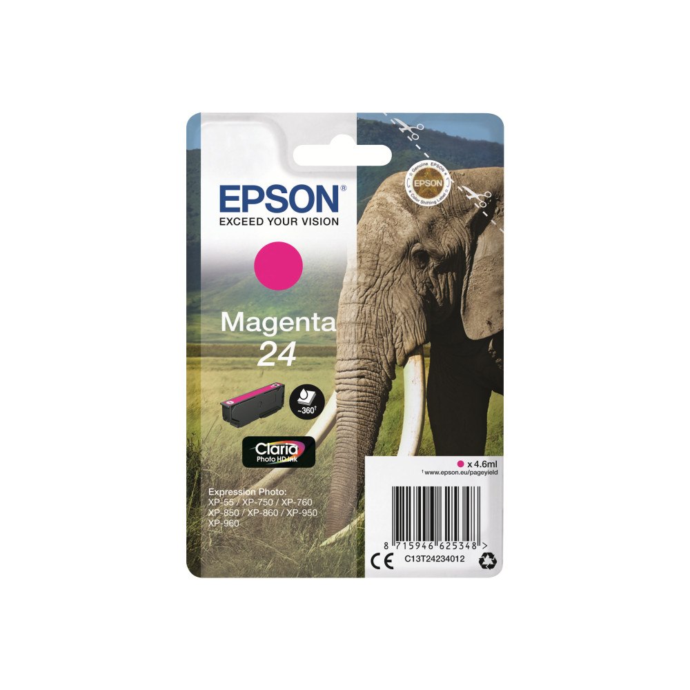 EPSON Epson 24 - magenta - original - bläckpatron