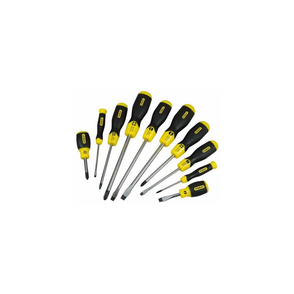 Stanley STANLEY Cushion Grip - skruvmejseluppsättning - 10 delar