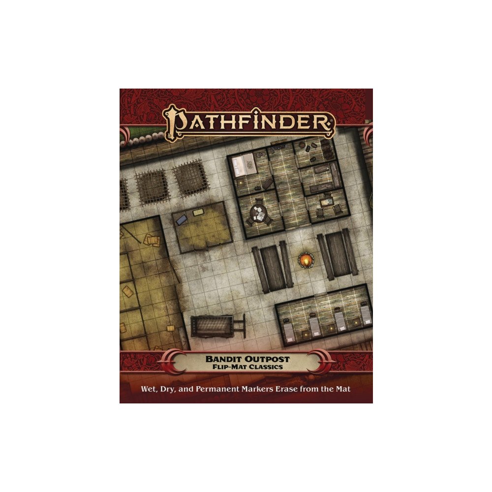 Paizo Publishing, LLC Pathfinder Flip-Mat Classics: Bandit Outpost