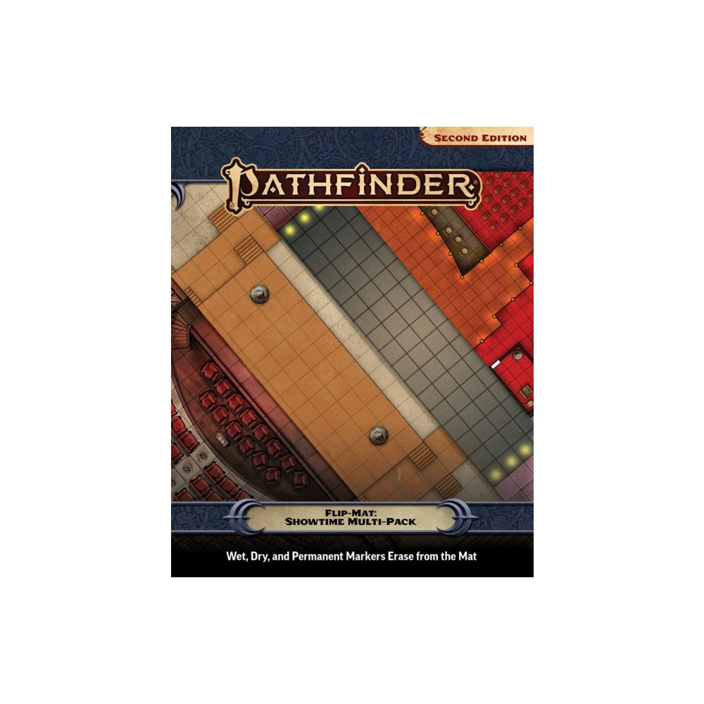 Paizo Publishing, LLC Pathfinder Flip-Mat: Showtime Multi-Pack