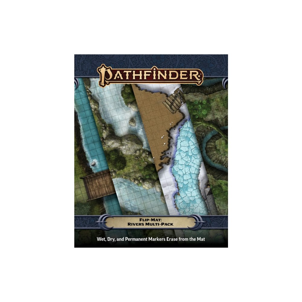 Paizo Publishing, LLC Pathfinder Flip-Mat: Rivers Multi-Pack