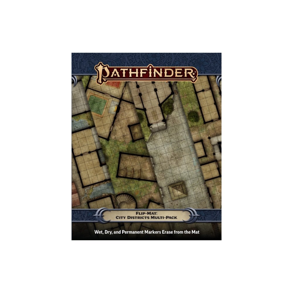 Paizo Publishing, LLC Pathfinder Flip-Mat: City Districts Multi-Pack