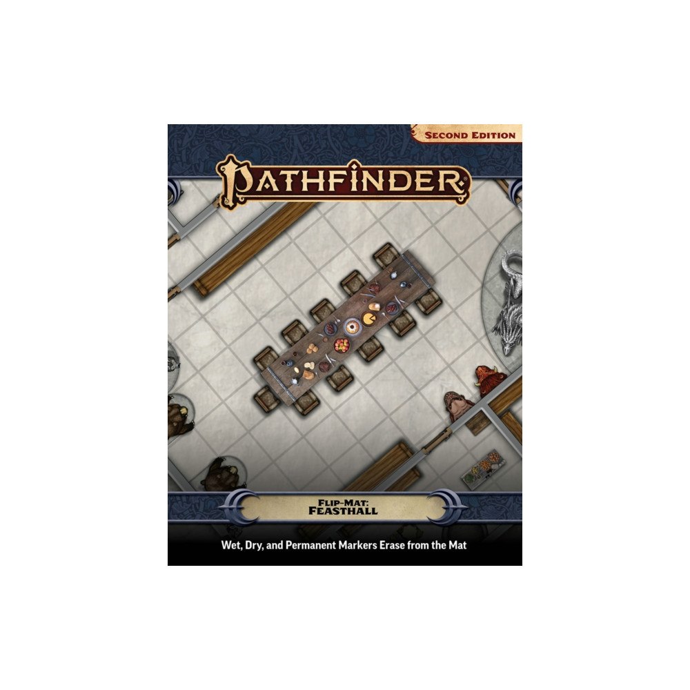 Paizo Publishing, LLC Pathfinder Flip-Mat: Feasthall