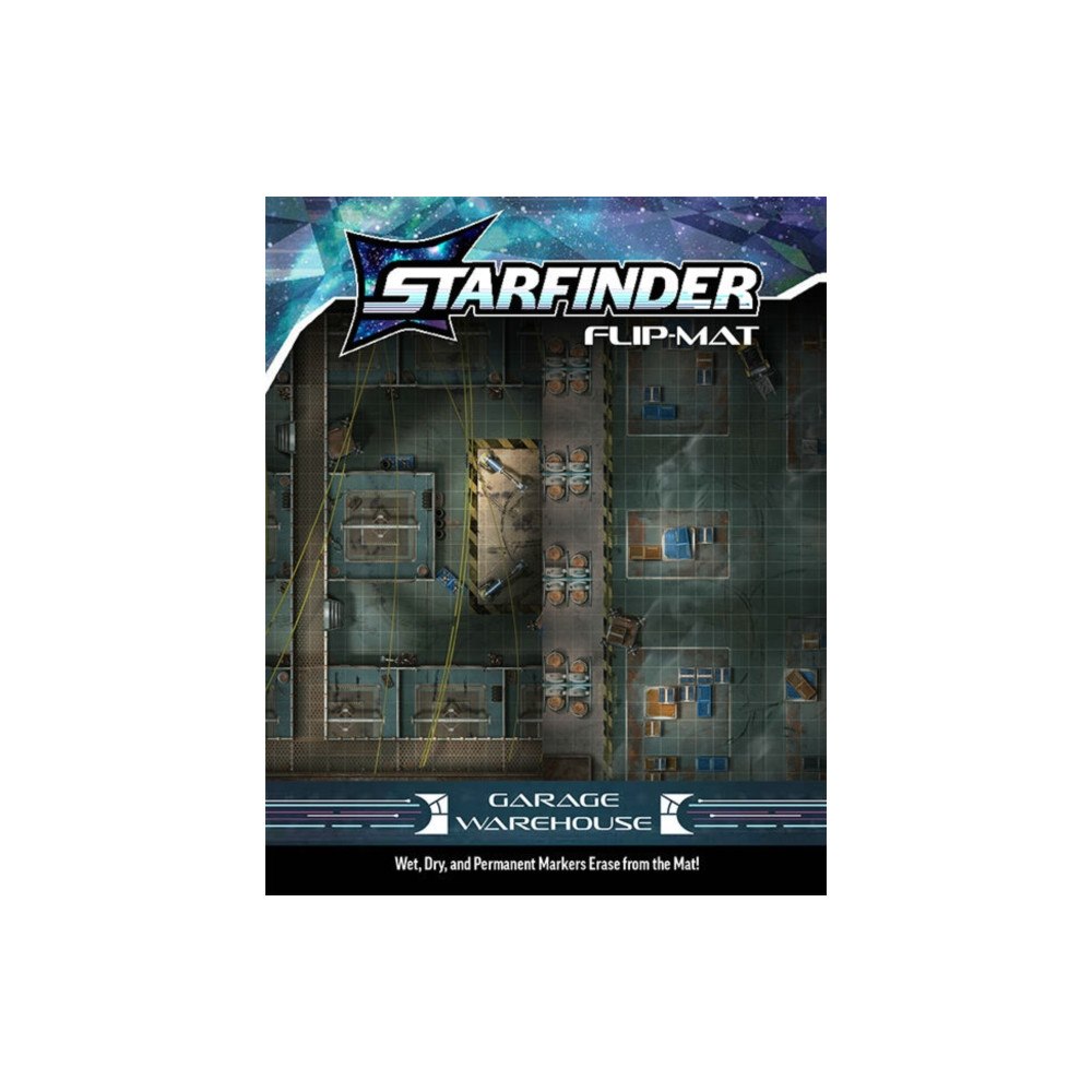Paizo Publishing, LLC Starfinder Flip-Mat: Garage Warehouse