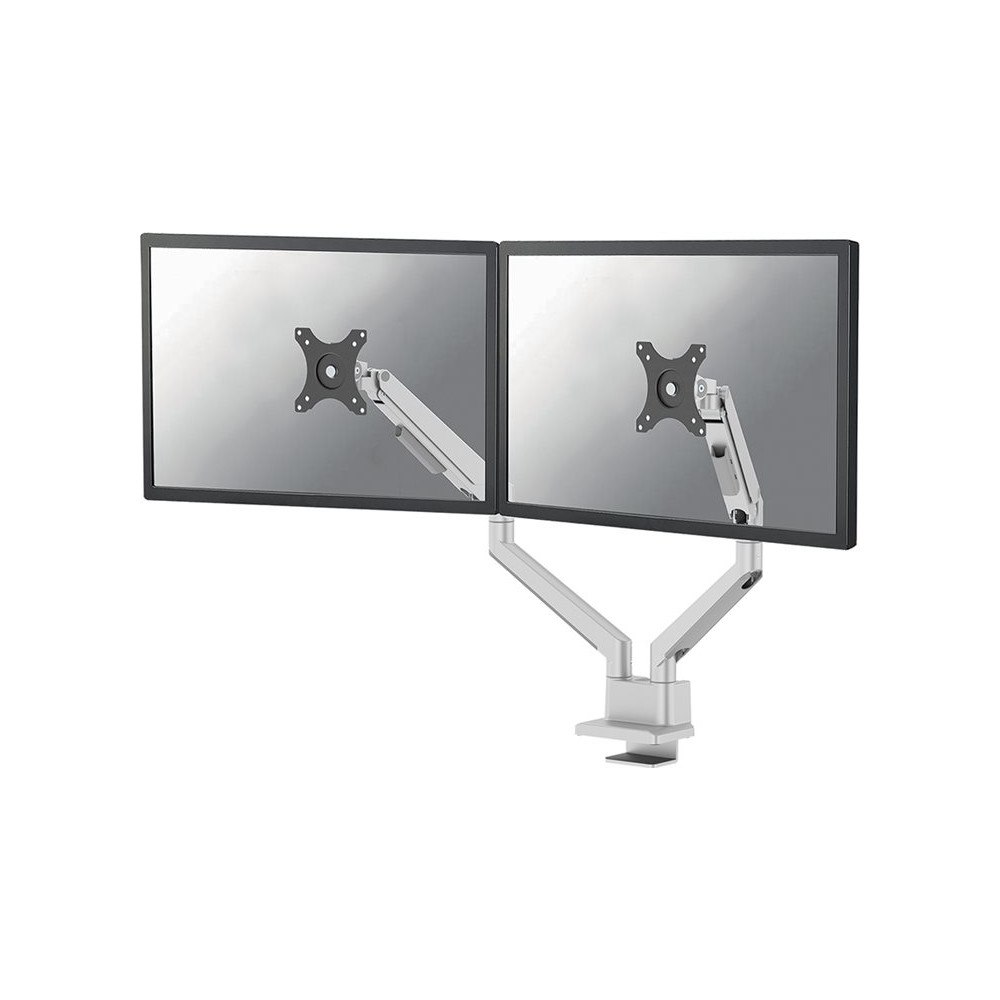 NewStar Neomounts NEXT Slim DS70-250SL2 monteringssats - fullständig rörelse - för 2 monitorer - silver
