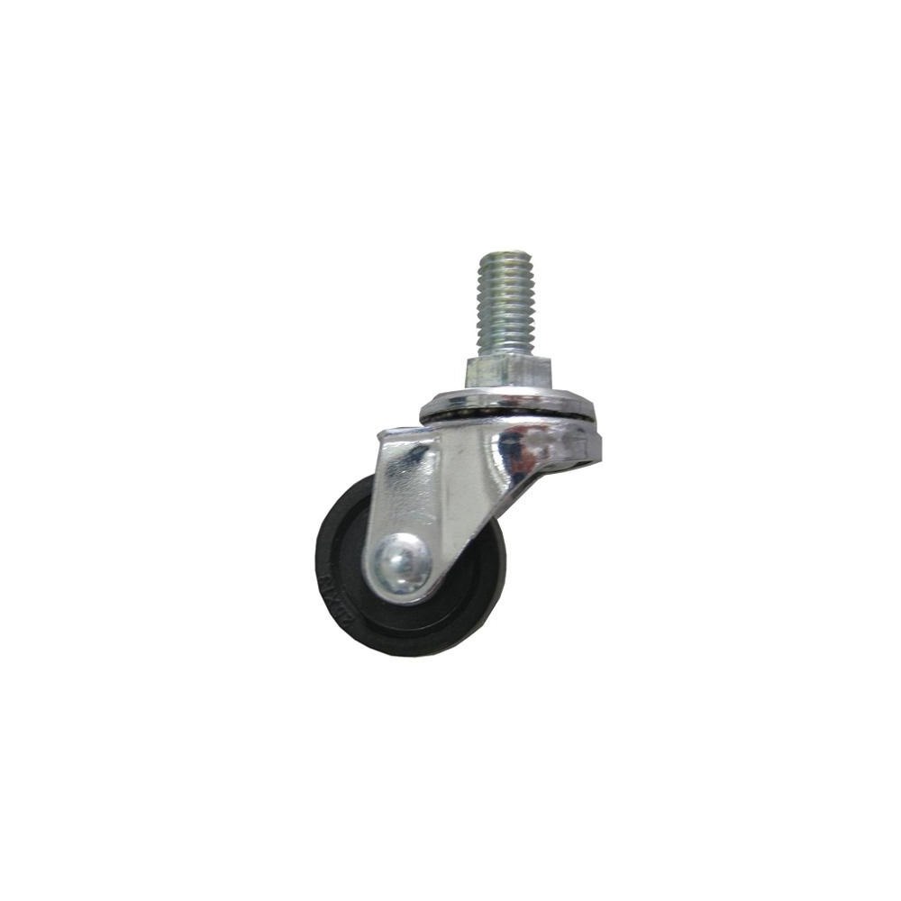 VISO Hjul Viso SSWHELL, gummi och metall, Ø 2,5 cm, svart/metallg...