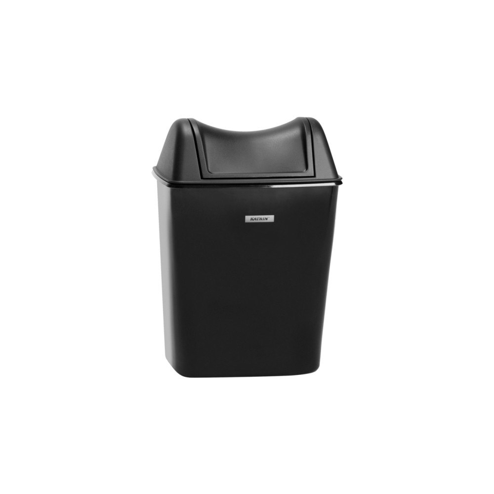 KATRIN Katrin Inclusive Lady Hygiene Bin - soptunna - 8 L - ABS-plast - svart