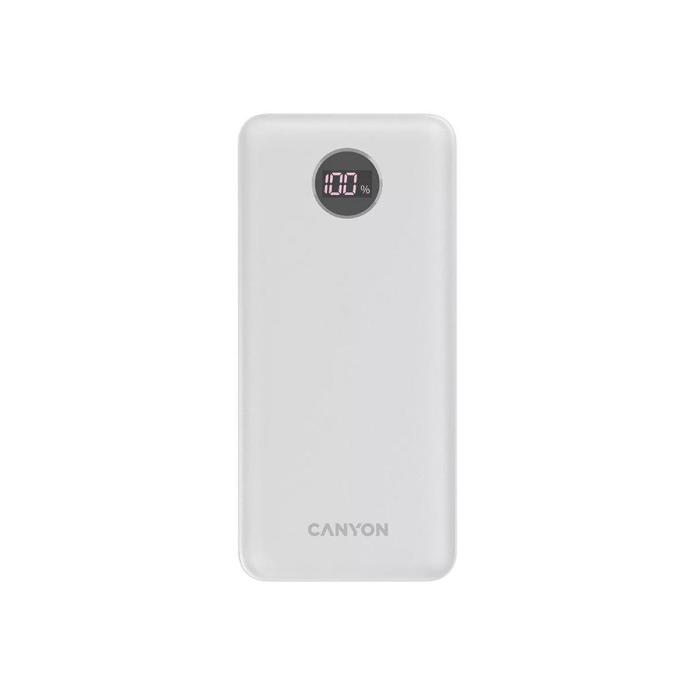 Canyon Canyon PB-2002 power bank - Li-pol - USB-C, 2 x USB - 22.5 watt