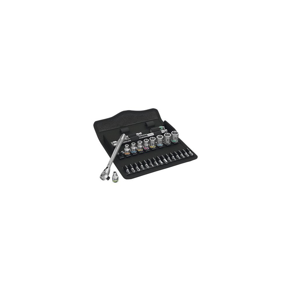 WERA WERK Wera Zyklop 8100 SA 8 - ratcheting screwdriver with bit and socket set - 28 delar
