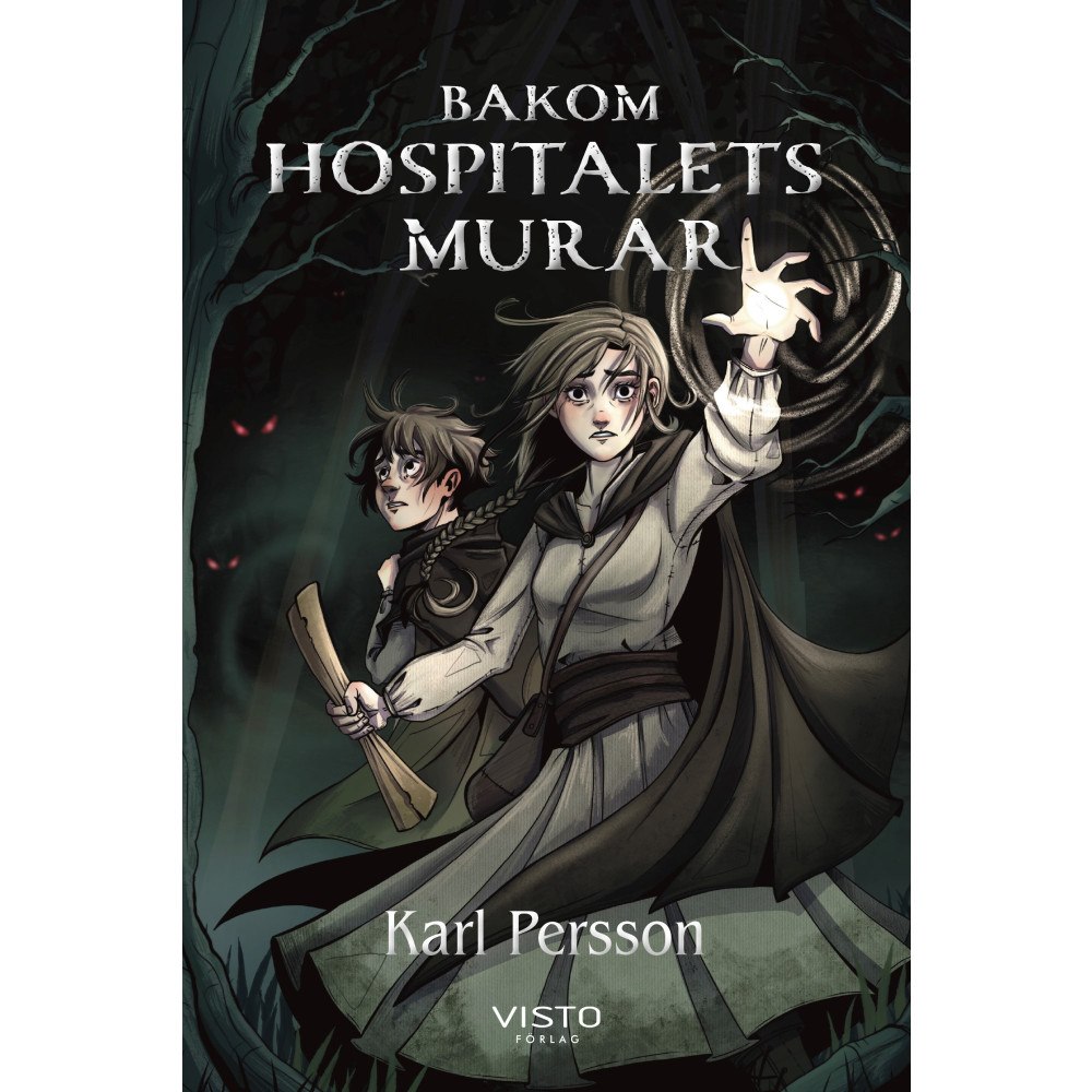 Karl Persson Bakom hospitalets murar (bok, danskt band)