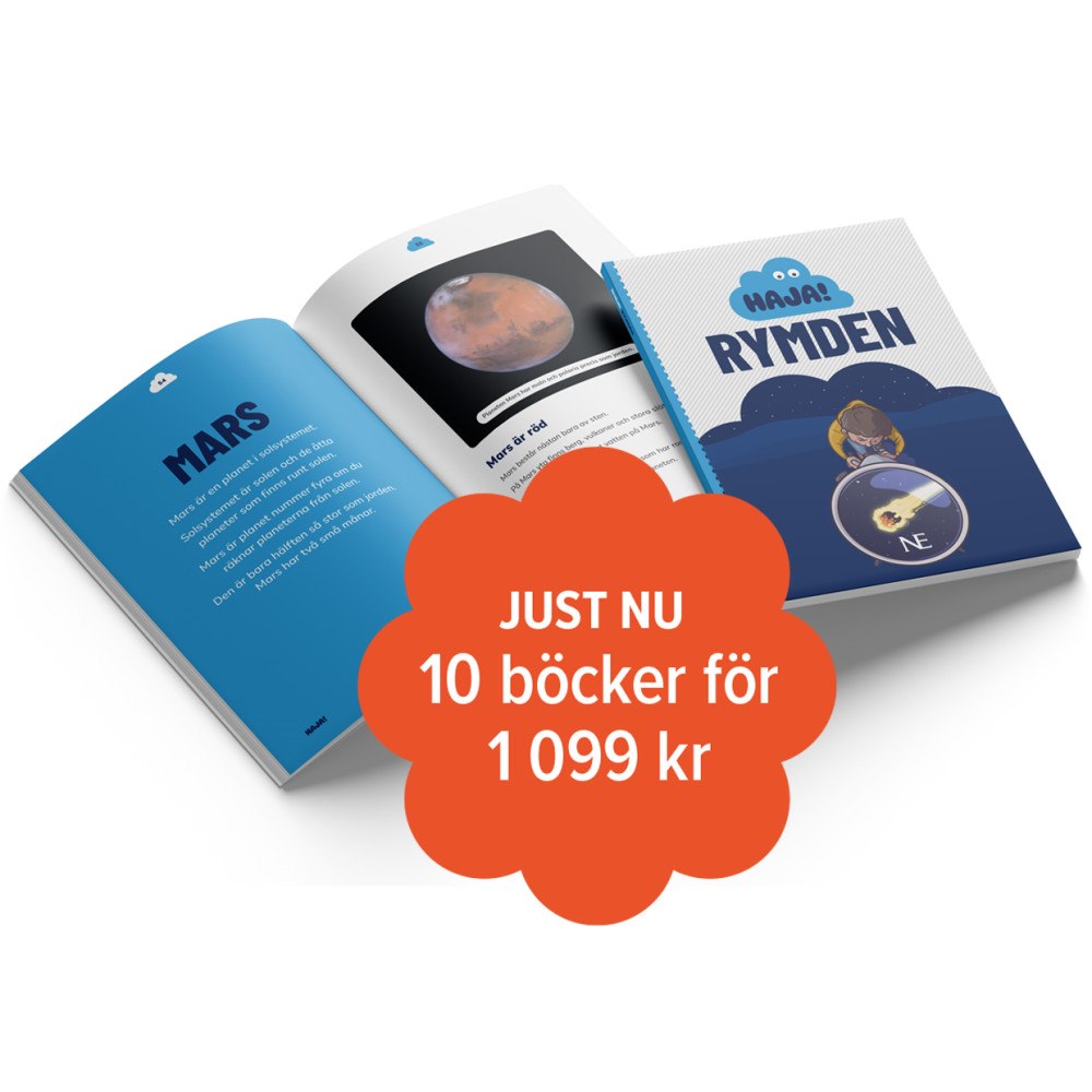 NE Nationalencyklopedin Haja Faktaböcker 10-pack (häftad)
