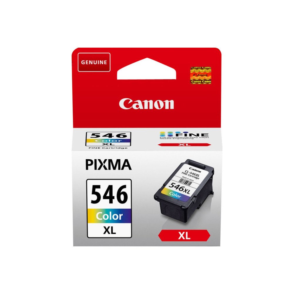 CANON Canon CL-546XL - Lång livslängd - färg (cyan, magenta, gul) - original - bläckpatron