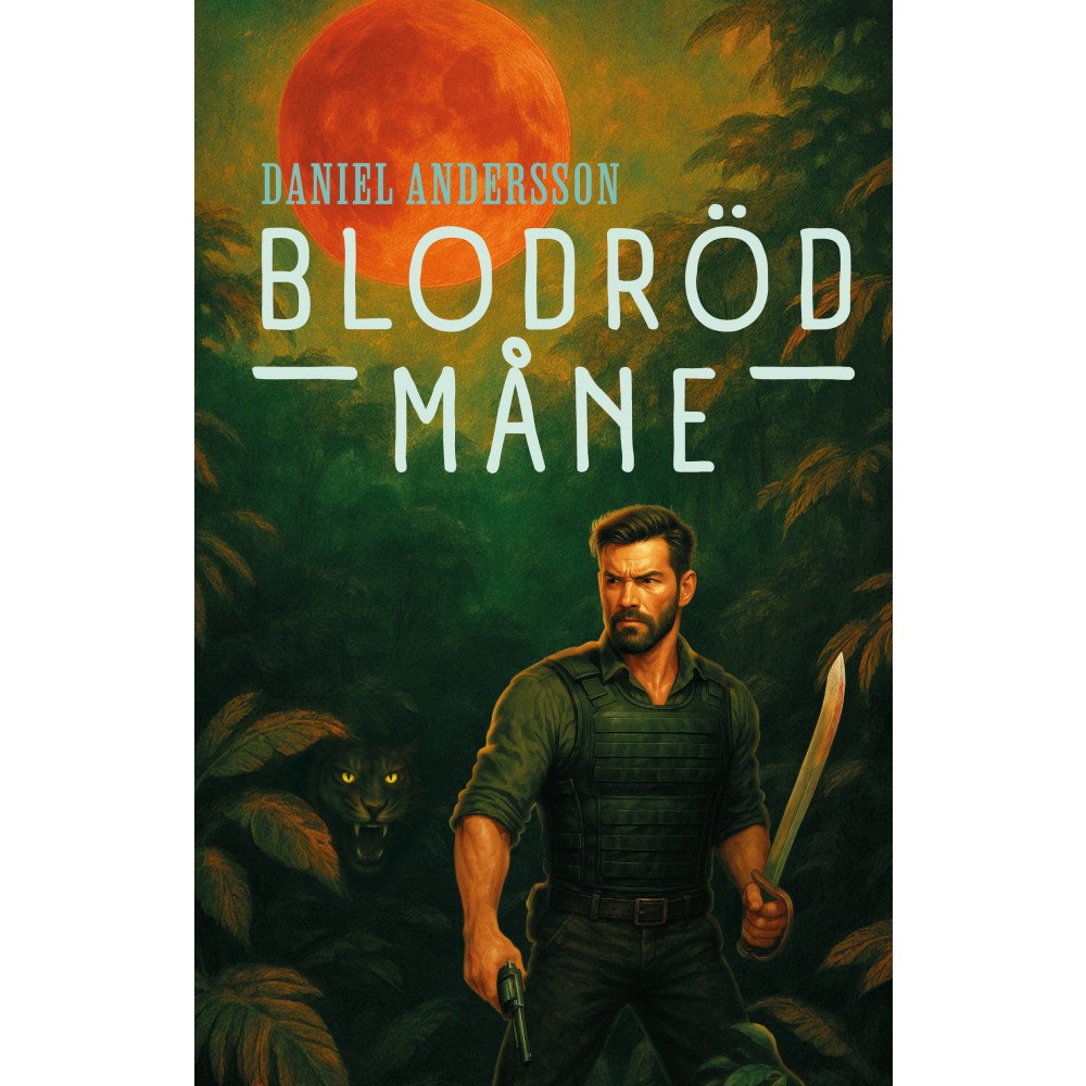Daniel Andersson Blodröd måne (bok, storpocket)
