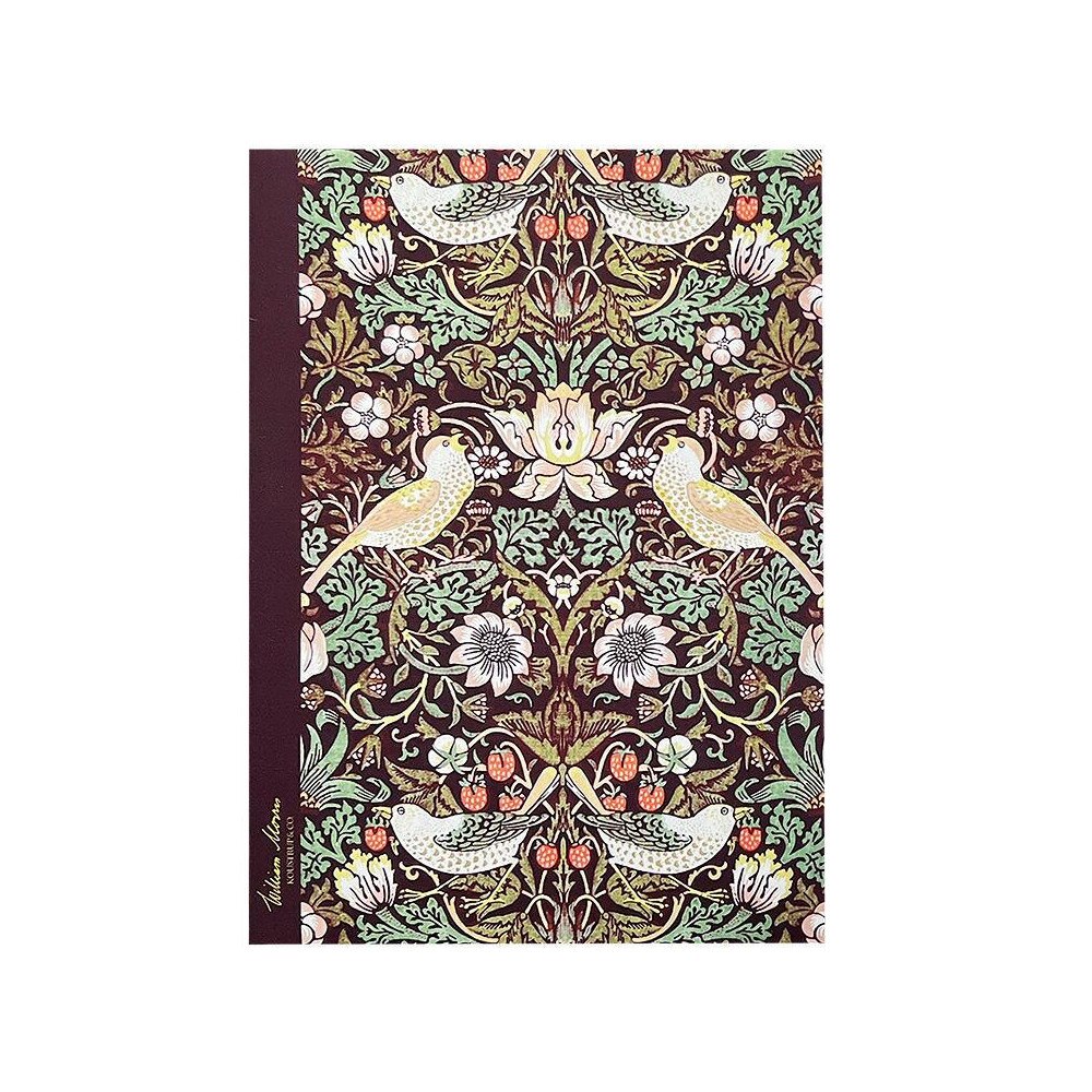 Koustrup & Co Anteckningshäfte - Strawberry thief - William Morris