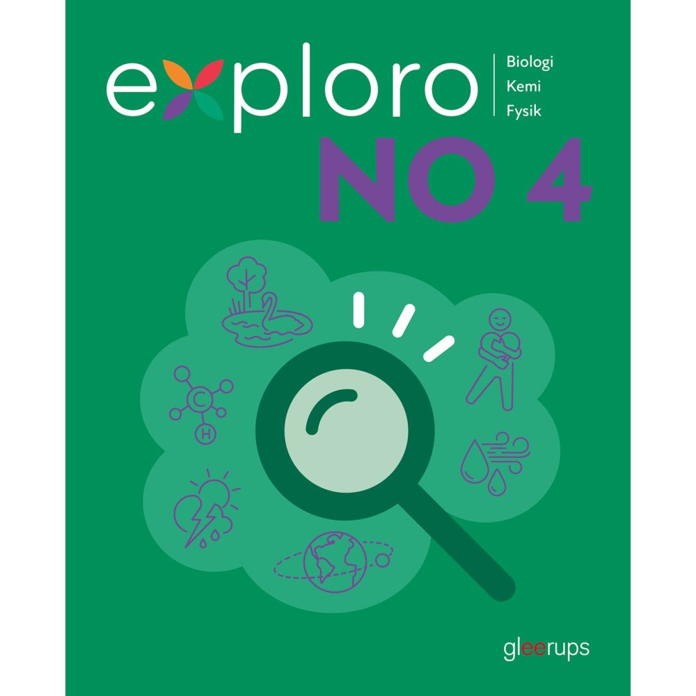 Svante Skoglund Exploro NO åk 4, grundbok (häftad)