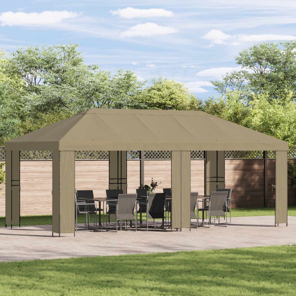 vidaXL Tältöverdrag 6 x 3 m Beige Polyester 190 gsm