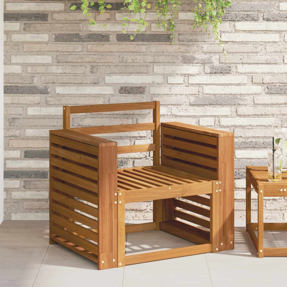 vidaXL Armstöd 2 pcs Brun 58.5 x 10 x 61 cm Konstruerat trä