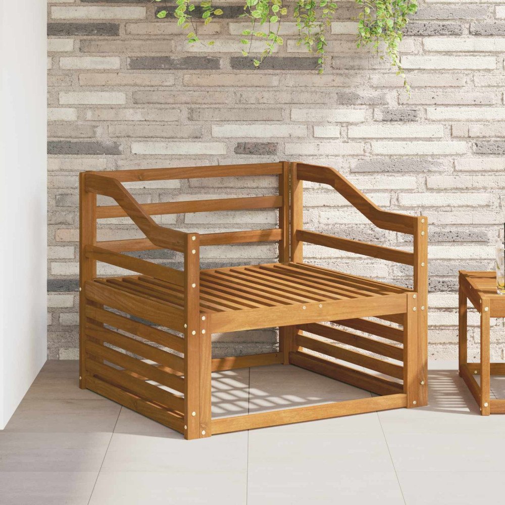vidaXL Armstöd 2 pcs Brun 79 x 4 x 73 cm Konstruerat trä