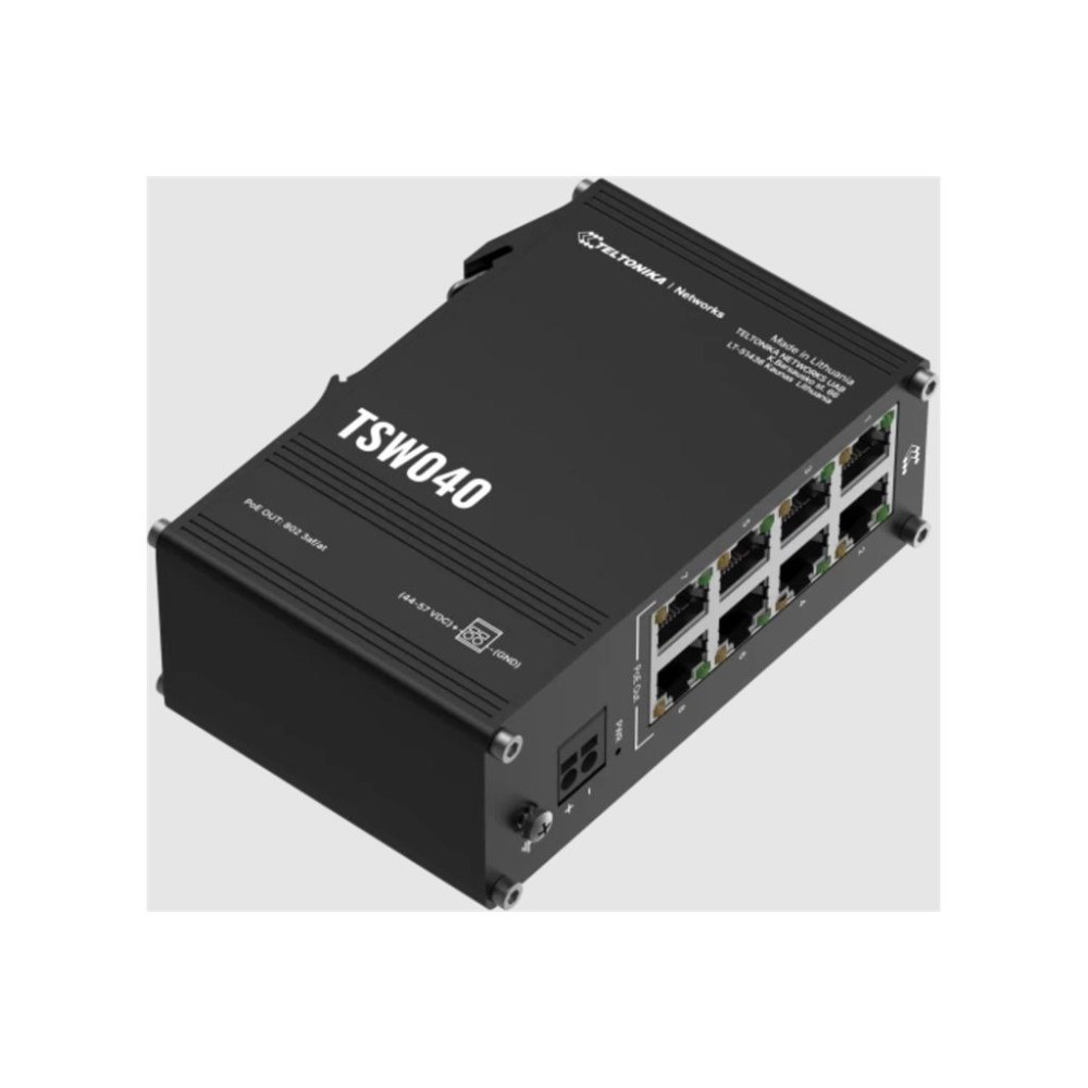 Teltonika Teltonika TSW040 - switch - 8 portar - ohanterad