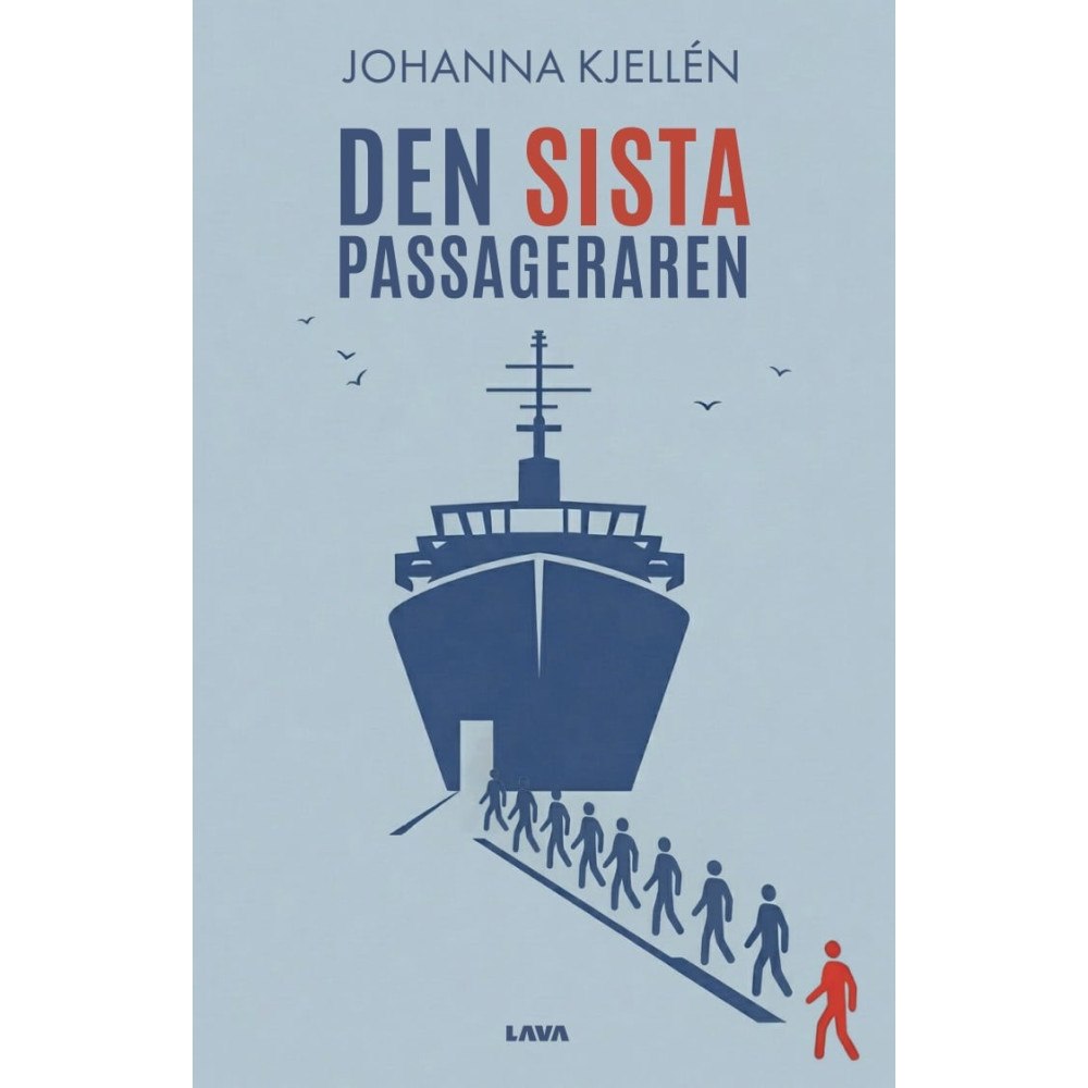 Johanna Kjellén Den sista passageraren (bok, danskt band)