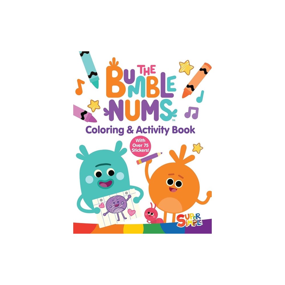 Dover publications inc. The Bumble Nums Coloring & Activity Book (A Super Simple™ Coloring & Activity Book) (häftad, eng)