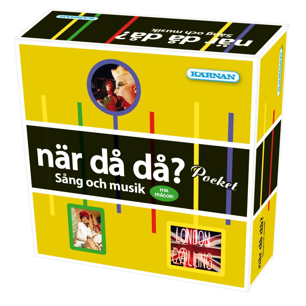 Egmont Kärnan Spel När Då Då?  Pocket - Sång och musik 2