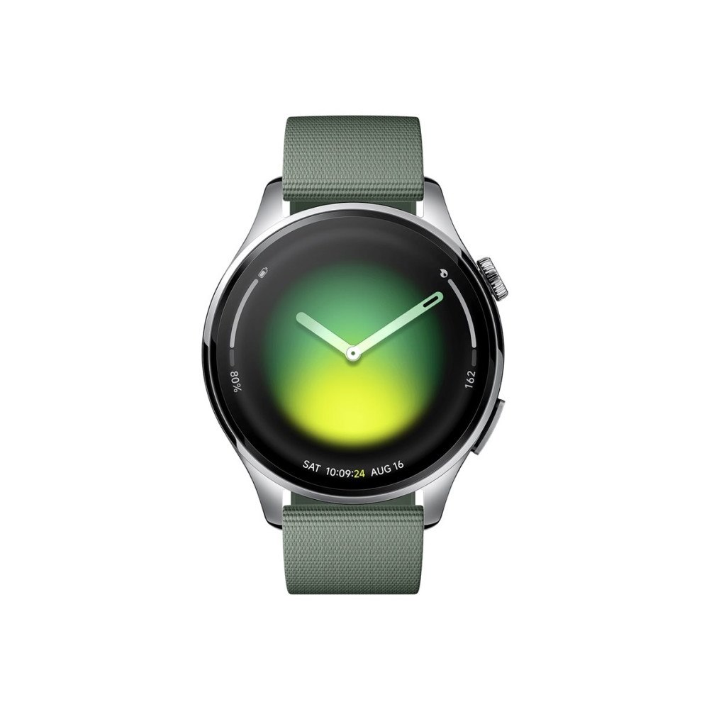 Xiaomi Xiaomi Watch 5 - 316L rostfritt stål - smart klocka med rem - 32 GB - juniper green