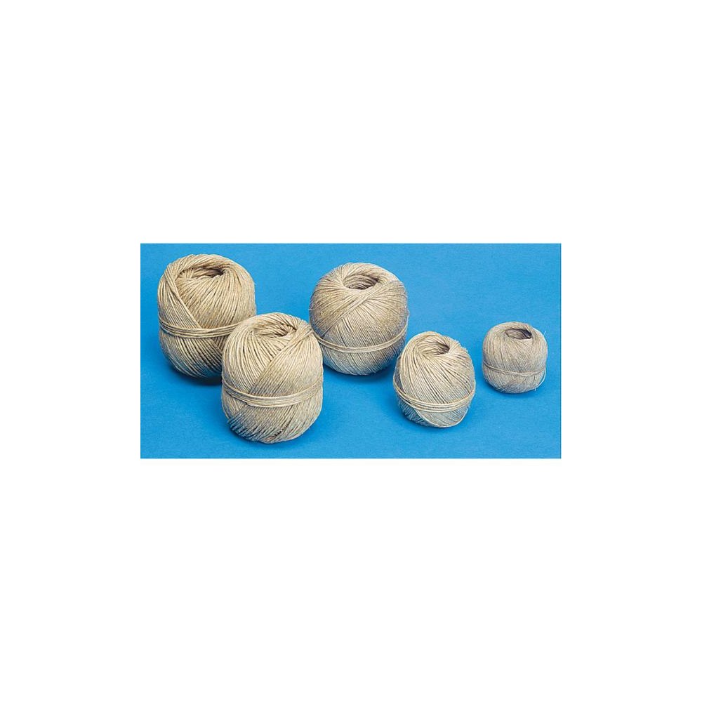 POLY-PRODUKTER, AB Bindgarn Poly, 2/1, hampa, 500 g, LxØ: 120 m x 2,2 mm, natur...