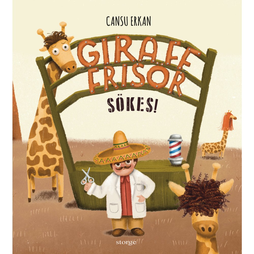 Cansu Erkan Giraff-frisör sökes! (inbunden)